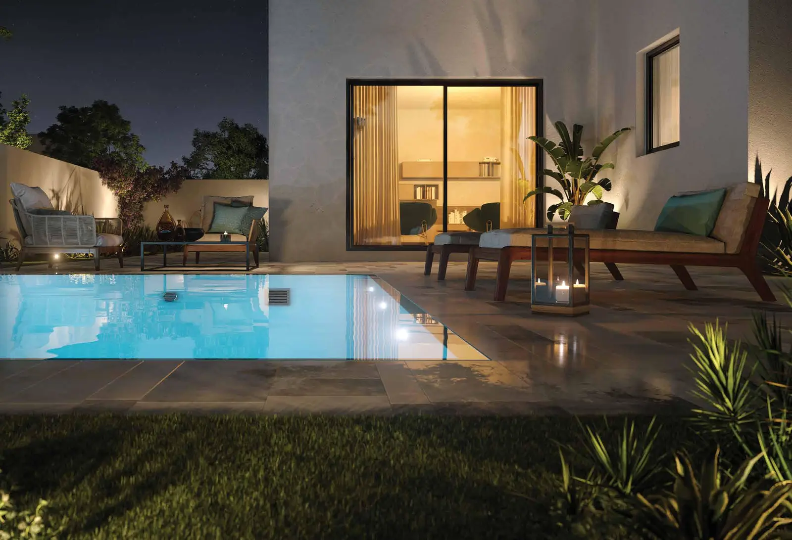 Modern townhouse interiors at Noya Viva Yas Island Abu Dhabi featuring open layouts, natural lighting, and premium finishes..jpg