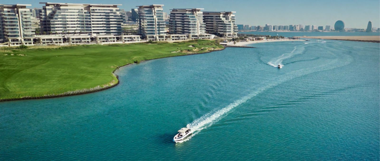 Mayan by Aldar luxury waterfront residences on Yas Island Abu Dhabi featuring contemporary apartments and resort-style community living.